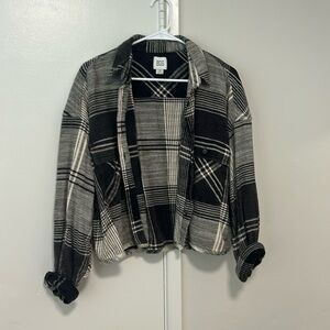 Urban Outfitters Cropped Flannel